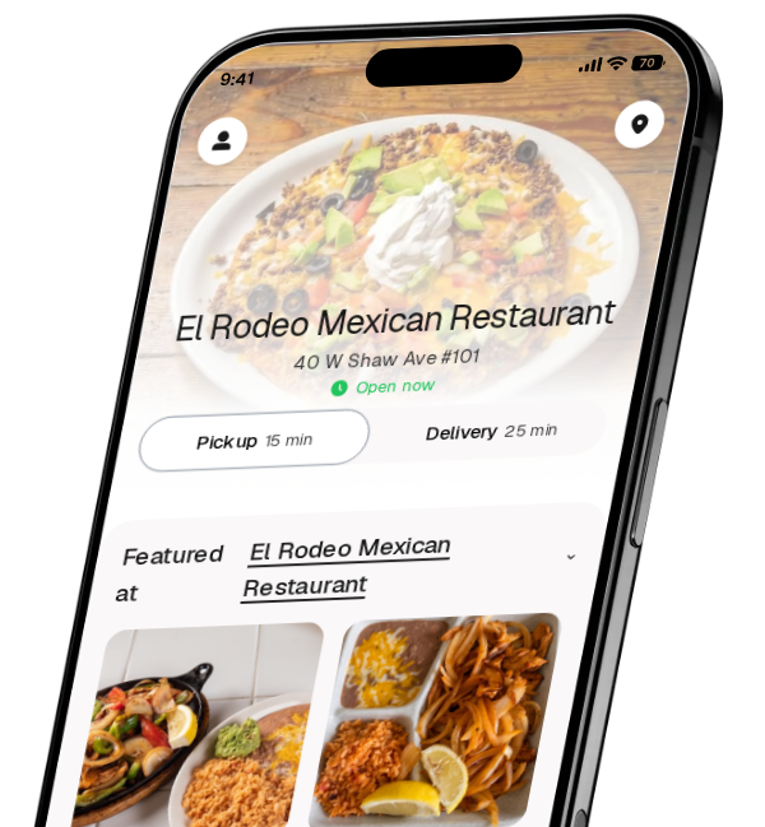 El Rodeo Mexican Restaurant app preview
