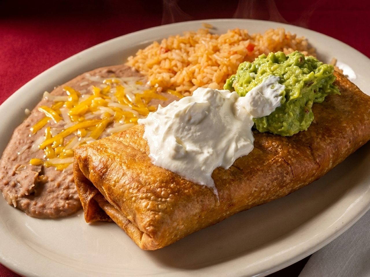 The whole menu, ready when you are